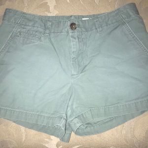 greenish blue caci shorts